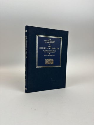 1369962 THE MEDIEVAL CANON LAW: TEACHING, LITERATURE AND TRANSMISSION. Dorothy M. Owen