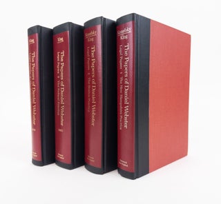 1370336 THE PAPERS OF DANIEL WEBSTER [Three Volumes in Four Books]. Alfred S. Konefsky, Andrew J....