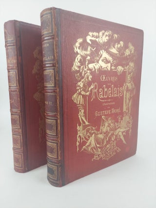 1370546 OEUVRES DE RABELAIS: TEXTE COLLATIONNE SUR LES EDITIONS ORIGINALES AVEC UNE VIE DE...