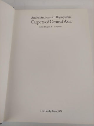 CARPETS OF CENTRAL ASIA