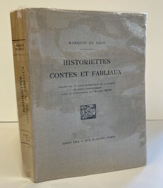 1370666 HISTORIETTES, CONTES ET FABLIAUX. Marquis de Sade, Maurice Heine