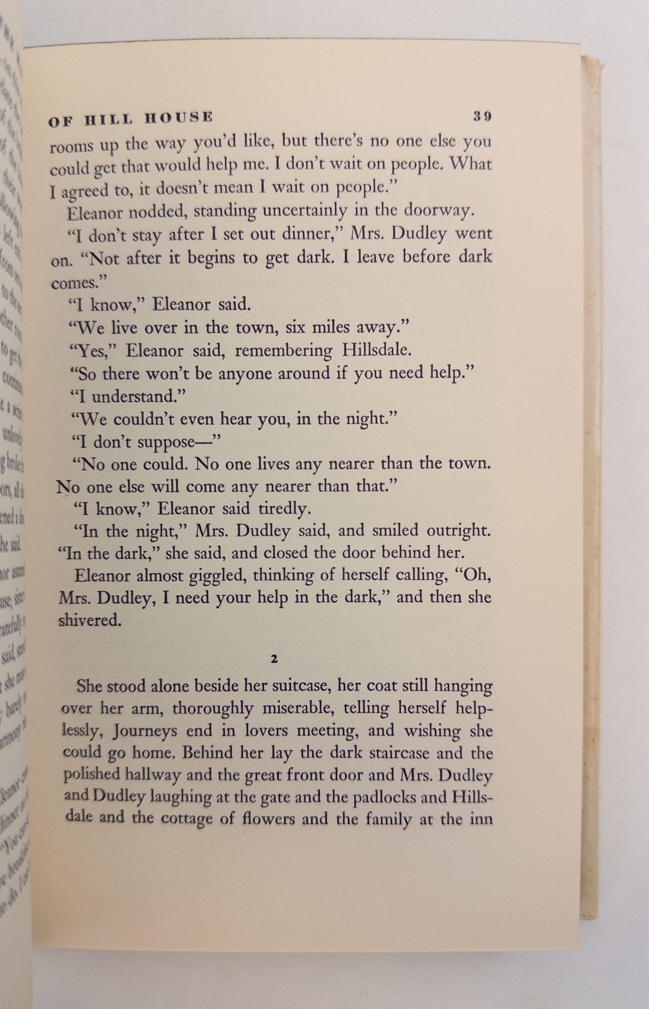 THE HAUNTING OF HILL HOUSE | Shirley Jackson | First Edition, First ...