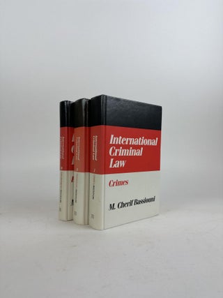 1370808 INTERNATIONAL CRIMINAL LAW [THREE VOLUMES, COMPLETE] [PRESENTATION COPY] [SIGNED]. M....