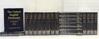 1370843 OXFORD ENGLISH DICTIONARY [Twenty Volumes]. J. A. Simpson, E. S. C. Weiner