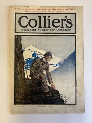1370854 COLLIER'S [THE RETURN OF SHERLOCK HOLMES]. Arthur Conan Doyle, Frederic Dorr Steele
