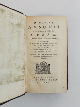 D. MAGNI AUSONII BURDIGALENSIS OPERA