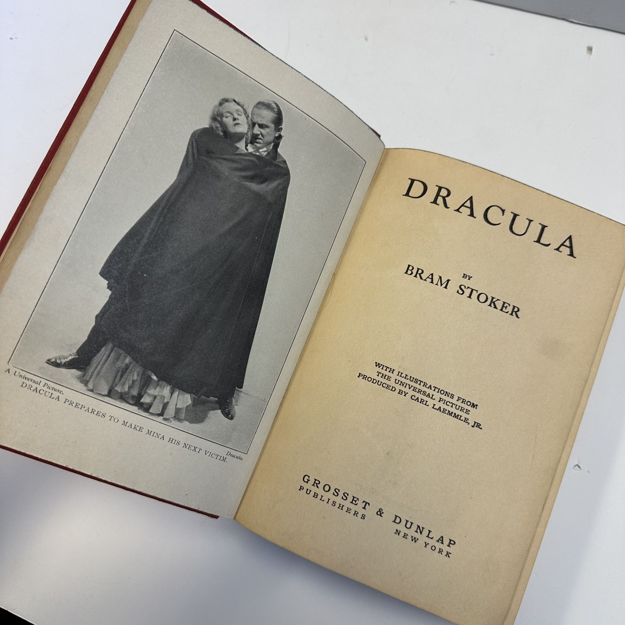 First Gracula DRACULA | Bram Stoker | First Photoplay Edition