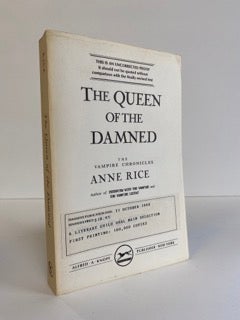1371904 THE QUEEN OF THE DAMNED [Signed]. Anne Rice