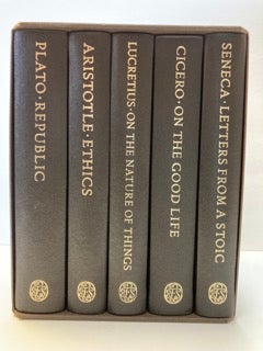 1372003 GREAT PHILOSOPHERS OF THE ANCIENT WORLD [Five Volumes]. Aristotle, Cicero, Lucretius,...