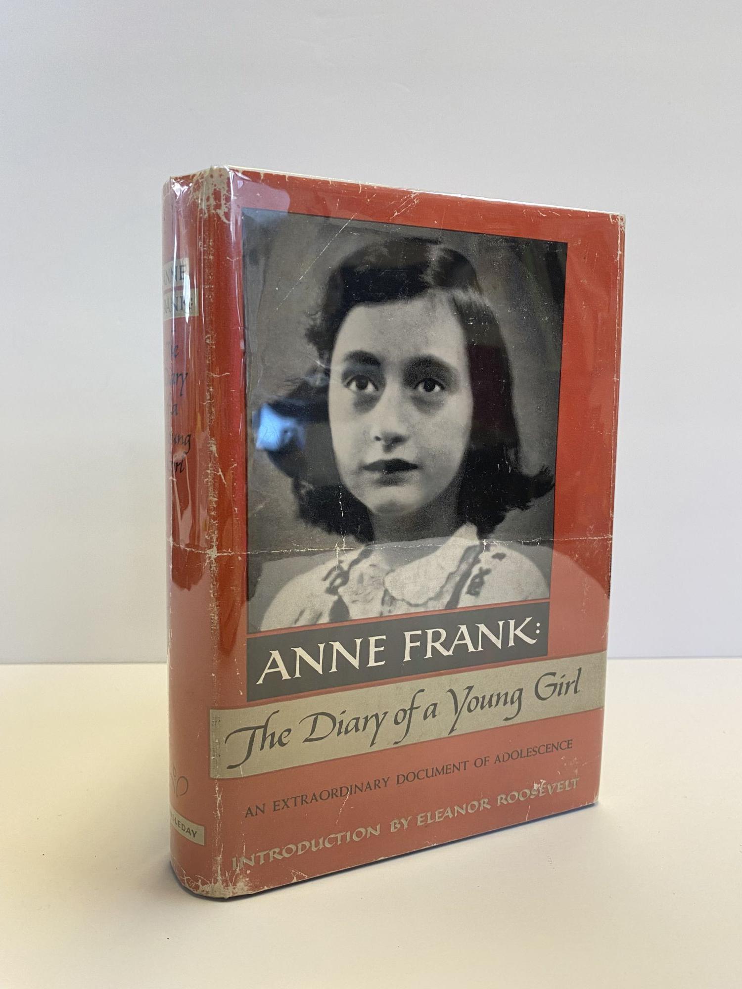 THE DIARY OF A YOUNG GIRL, Anne Frank, B. M. Mooyaart-Doubleday, Eleanor  Roosevelt