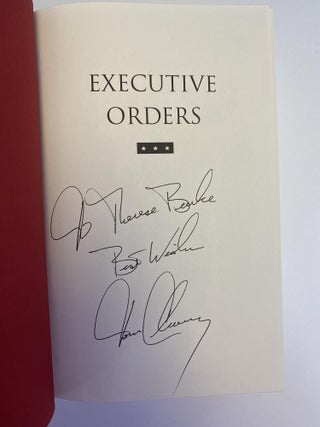 EXECUTIVE ORDERS [Inscribed]