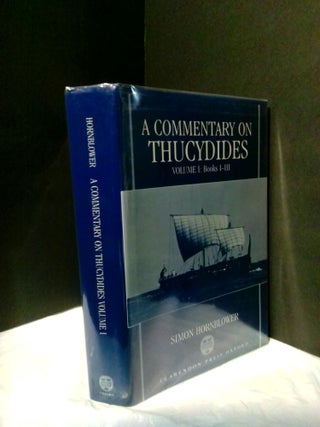 1372402 A COMMENTARY ON THUCYDIDES, VOLUME I: BOOKS I-III. Simon Hornblower