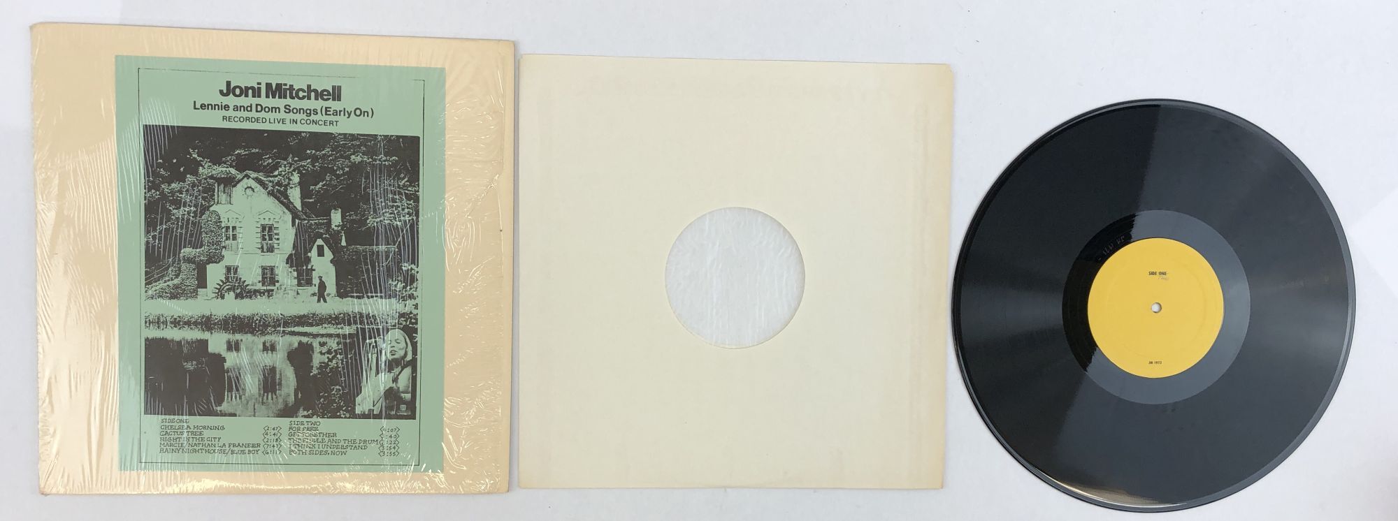 THREE RARE UNOFFICIAL LIVE RECORDINGS | Joni Mitchell
