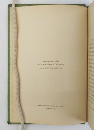 THE NIAGARA BOOK: A COMPLETE SOUVENIR OF NIAGARA FALLS