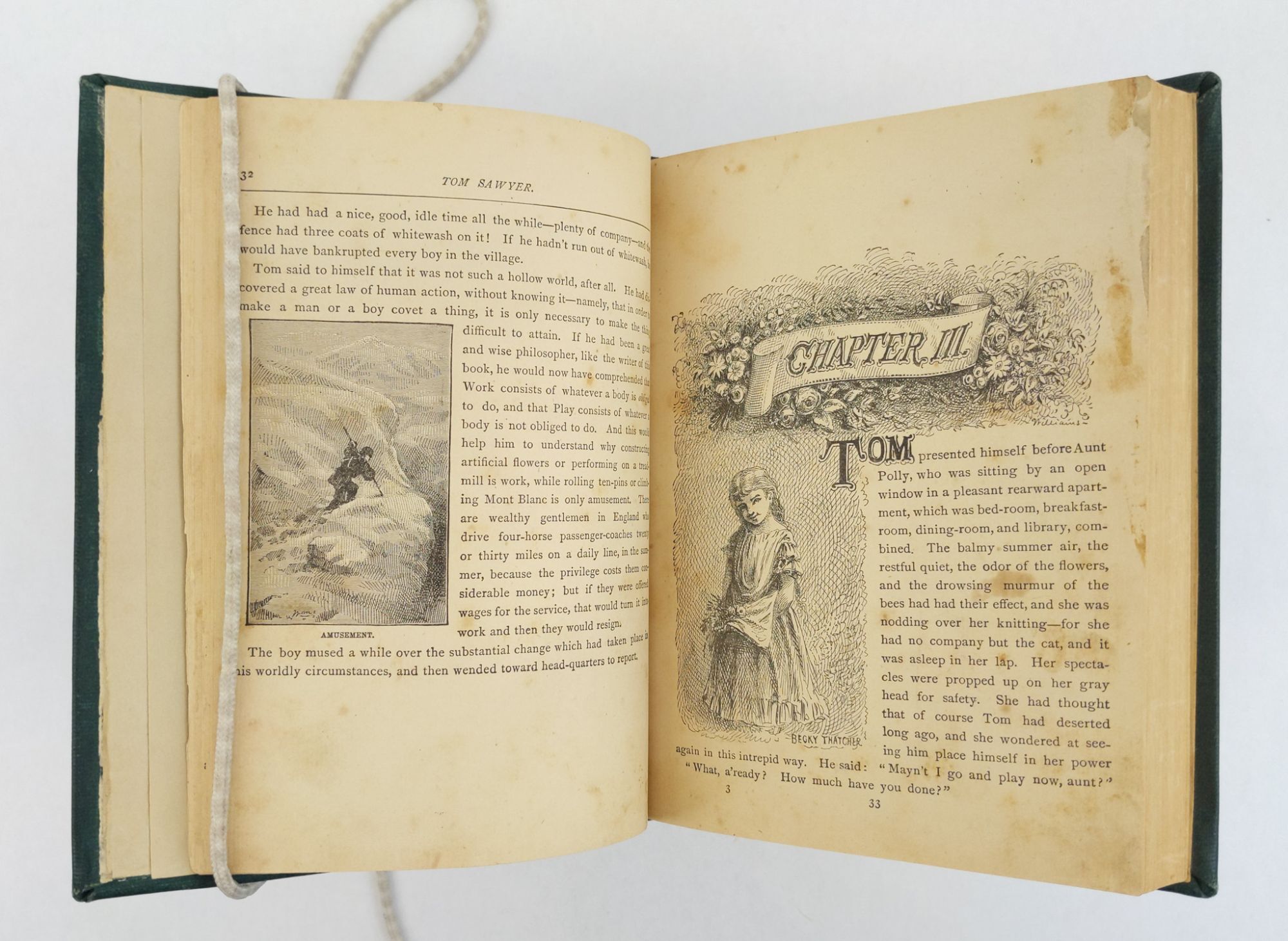 THE ADVENTURES OF TOM SAWYER | Mark Twain | First Edition, Second Printing