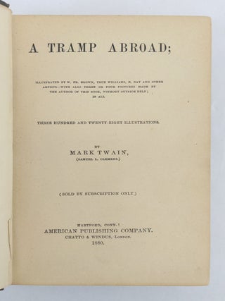 A TRAMP ABROAD