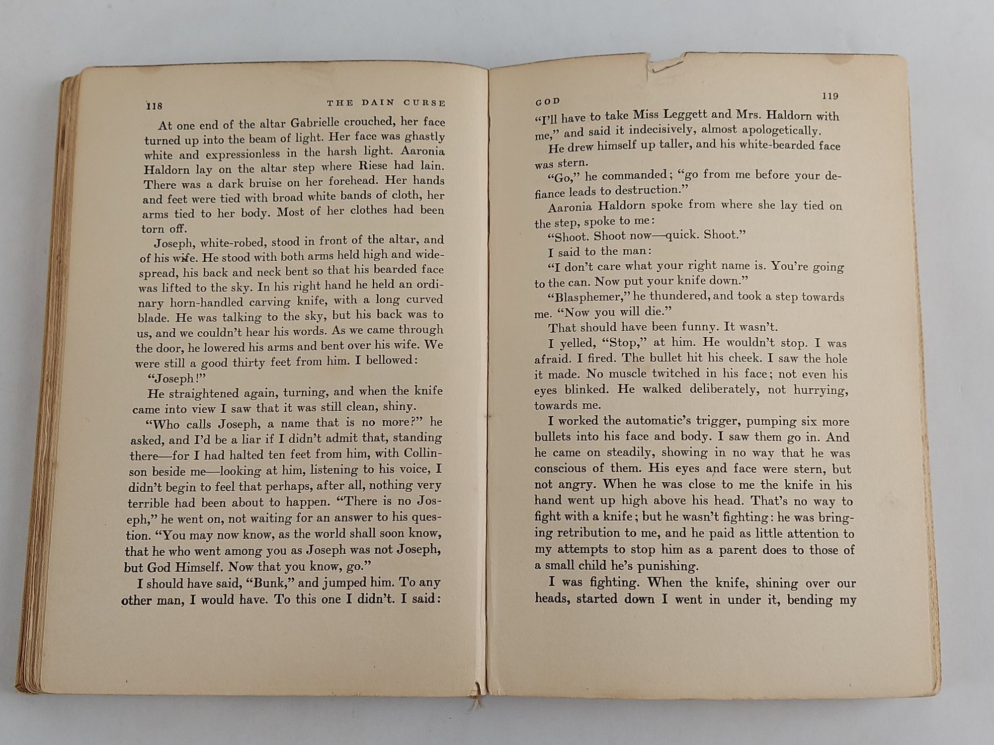 THE DAIN CURSE | Dashiell Hammett | First Edition, First Printing ...