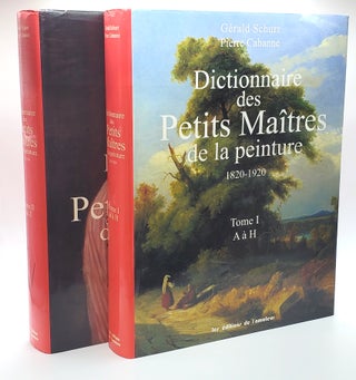 1373206 DICTIONNAIRE DES PETITS MAÎTRES DE LA PEINTURE, 1820-1920 [Two volumes]. Gérald...