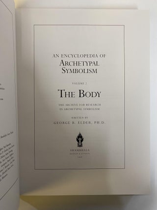 THE BODY: AN ENCYCLOPEDIA OF ARCHETYPAL SYMBOLISM