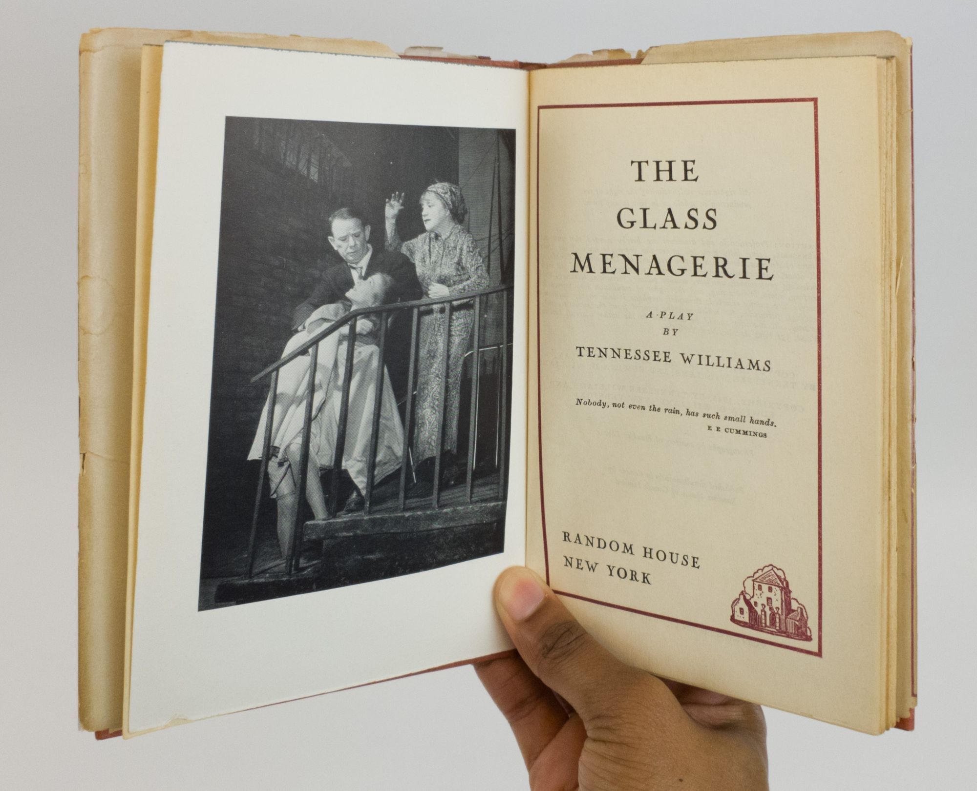 THE GLASS MENAGERIE | Tenessee Williams | First Edition, First Printing