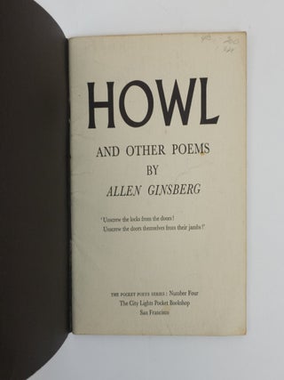 HOWL AND OTHER POEMS