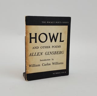 1374084 HOWL AND OTHER POEMS. Alllan Ginsberg, William Carlos Williams
