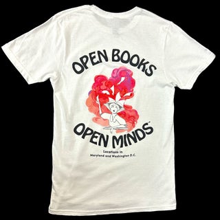 1374093 Open Books, Open Minds T-Shirt - Small