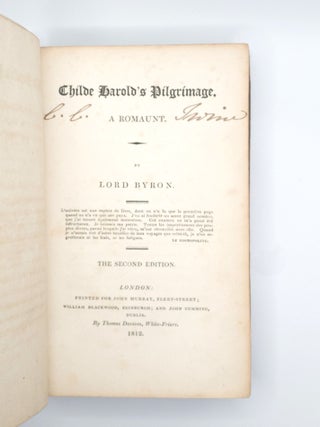 CHILDE HAROLD'S PILGRIMAGE