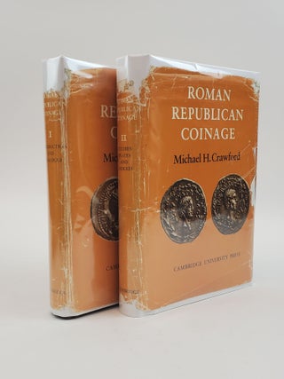 1374448 ROMAN REPUBLICAN COINAGE [TWO VOLUMES]. Michael H. Crawford