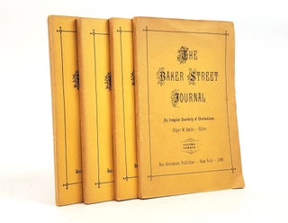 1374540 THE BAKER STREET JOURNAL : AN IRREGULAR QUARTERLY OF SHERLOCKIANA. VOLUME 1, NUMBERS 1-4....