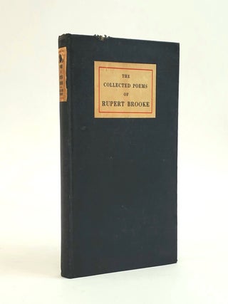 1374578 THE COLLECTED POEMS OF RUPERT BROOKE. Rupert Brooke, George Edward Woodberry