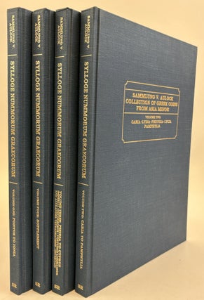 1374584 COLLECTION OF GREEK COINS FROM ASIA MINOR VOLUMES I-IV [Four Volumes]. Sammlung V. Aulock