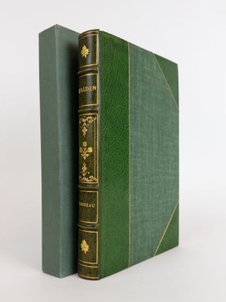 1375219 WALDEN OR LIFE IN THE WOODS. Thoreau. Henry David, Aldren Watson