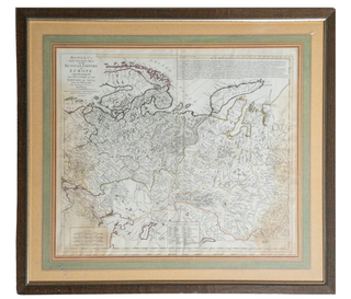 1375278 NEW POCKET MAP OF THE RUSSIAN EMPIRE IN EUROPE, COMPREHENDING ALSO THE WEST PART OF THE...