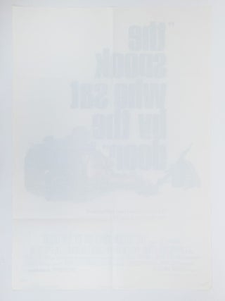 ORIGINAL "THE SPOOK WHO SAT BY THE DOOR" MOVIE POSTER