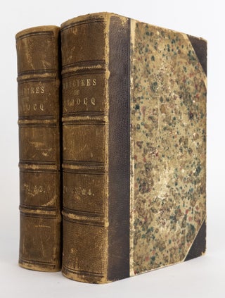 1375358 MEMOIRES DE VIDOCQ, CHEF DE LA POLICE DE SURETÉ, JUSQU'EN 1827 [Four volumes in two]...
