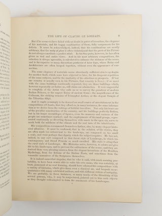 LIBER VERITATIS; OR A COLLECTION OF PRINTS AFTER THE ORIGINAL DESIGNS OF CLAUDE LE LORRAIN; IN THE COLLECTION OF [Vol. I-II] HIS GRACE THE DUKE OF DEVONSHIRE [VOL. III: THE DUKE OF DEVONSHIRE, EARL SPENCER, RICHARD PAYNE KNIGHT, BENJAMIN WEST., CHARLES LAMBERT, EDWARD TURNOR, GEORGE GOSLING, AND JOSEPH FARRINGTON]. EXECUTED BY RICHARD EARLOM [Three Volumes]