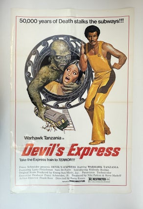 1375436 ORIGINAL "DEVIL'S EXPRESS" MOVIE POSTER