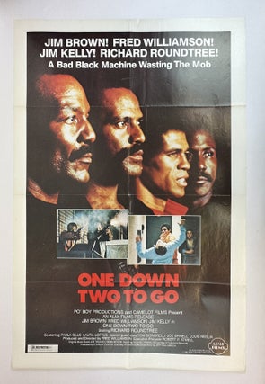 1375445 ORIGINAL "ONE DOWN TWO TO GO" MOVIE POSTER