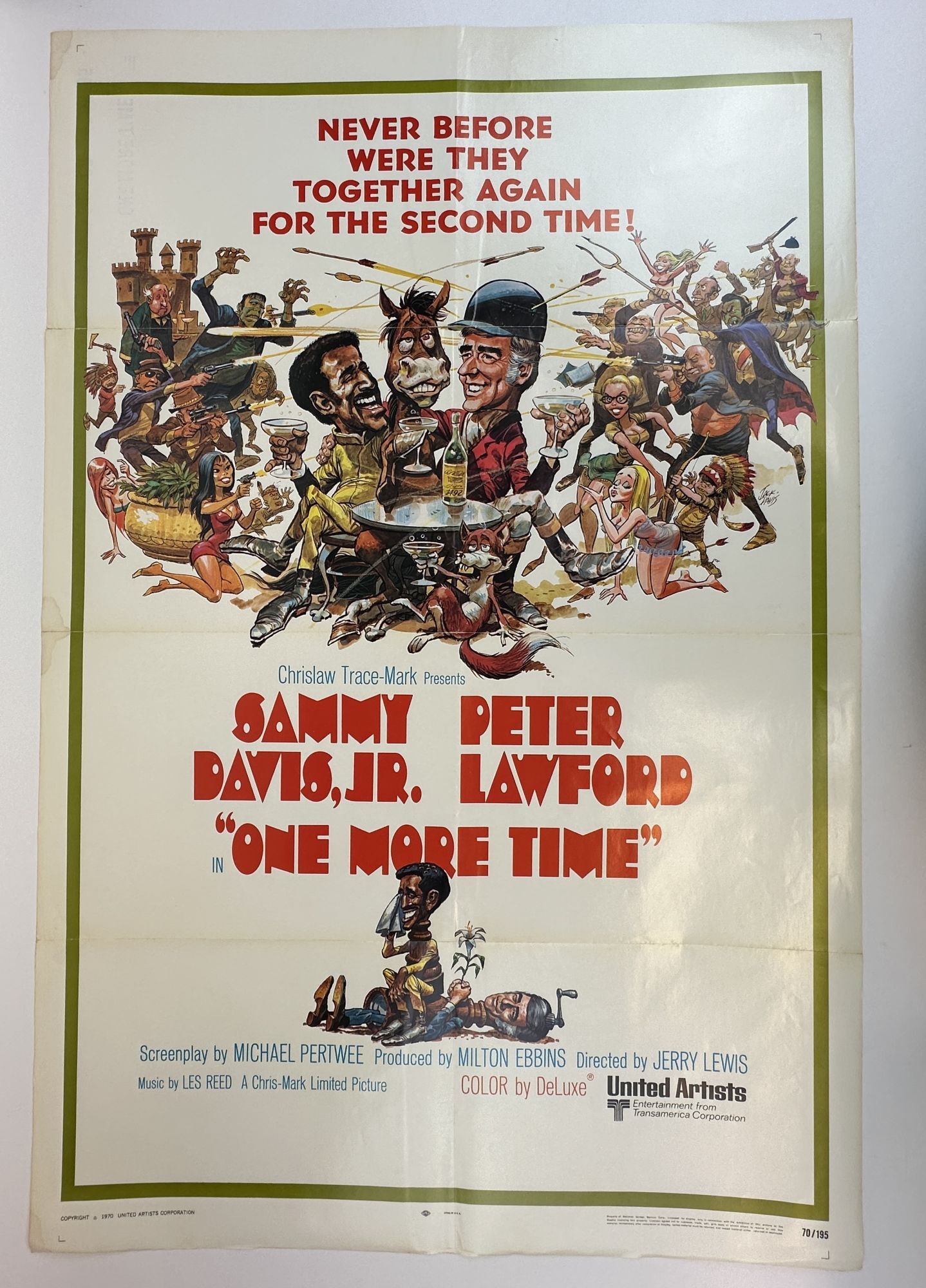ORIGINAL ONE MORE TIME MOVIE POSTER Original one more time movie poster