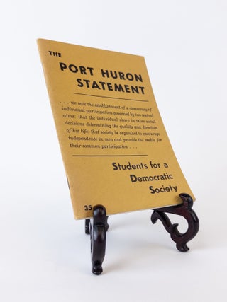 1375522 THE PORT HURON STATEMENT. Students for a. Democratic Society