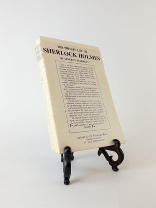 1375524 THE PRIVATE LIFE OF SHERLOCK HOLMES. Vincent Starrett
