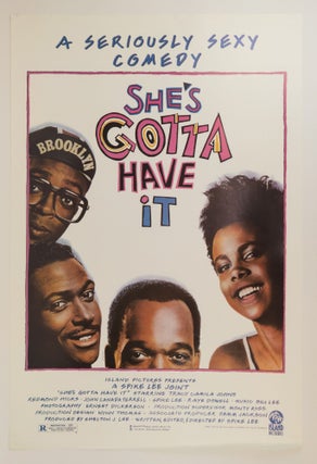 1375531 "SHE'S GOTTA HAVE IT" MOVIE POSTER