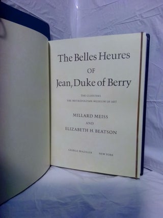 THE BELLES HEURES OF JEAN, DUKE OF BERRY
