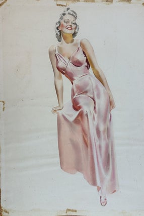 1376006 Woman in Pink Dress. Ruskin Williams