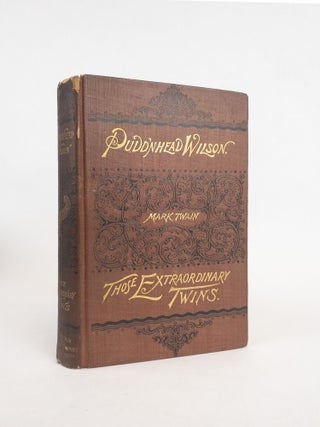 1376178 THE TRAGEDY OF PUDD'NHEAD WILSON AND THE COMEDY OF THOSE EXTRAORDINARY TWINS. Mark Twain
