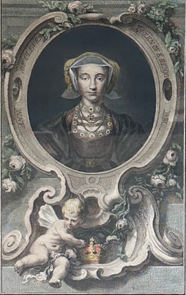 1376180 Ann of Cleves, Queen of King Henry VIII. Jacobus Houbraken