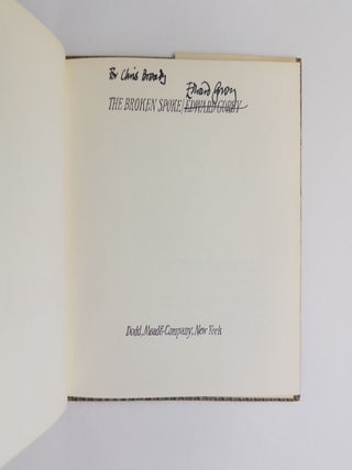 The Edward Gorey Collection: Books and Ephemera