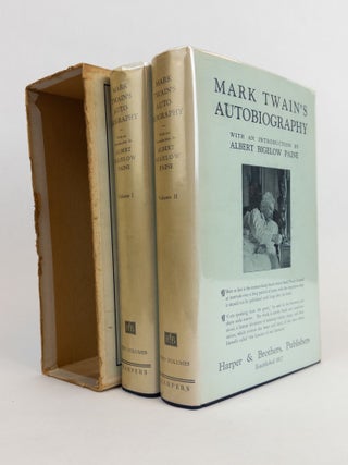 1376453 MARK TWAIN'S AUTOBIOGRAPHY [Two Volumes]. Mark Twain, Albert Bigelow Paine