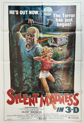 1377162 ORIGINAL "SILENT MADNESS (IN 3-D)" MOVIE POSTER